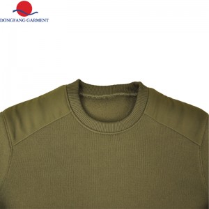 DARK GREEN PULLOVER