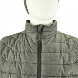 GREY COTTON VEST