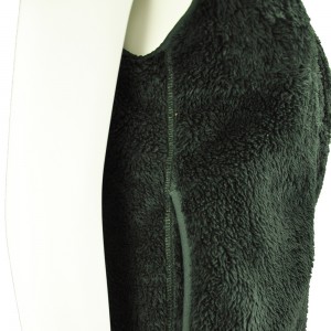 GREEN VELVET VEST