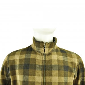 BROWN FLEECE PLAID