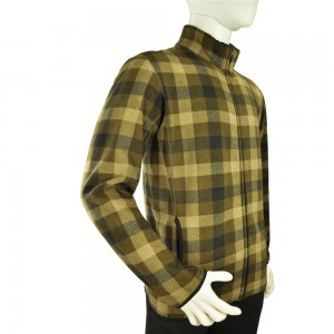 BROWN FLEECE PLAID