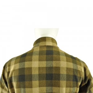 BROWN FLEECE PLAID