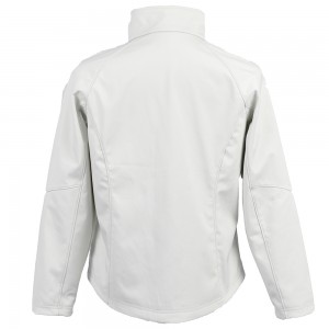 WHITE SOFTSHELL JACKET